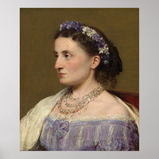 Duchess Fitz-James - Henri Fantin-Latour Fine Art Poster (Voorkant)