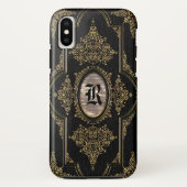 Duchess Grande Knight Victoriaans monogram Case-Mate iPhone Case (Achterkant)