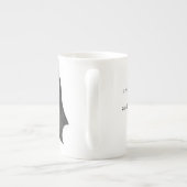 Duchess Meghan Markle Feminist Quote Porselein Kop (Achterkant)