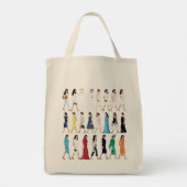 Duchess Meghan Markle Royal Style Grocery Tote Bag (Achterkant)