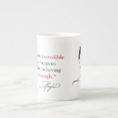 Duchess Meghan Markle U bent voldoende prijsopgave Porselein Kop (Voorkant)