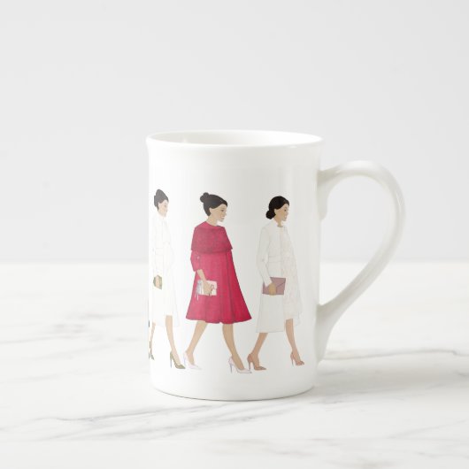 Duchess Meghan Markle Verwachte maximale Mok (Rechts)