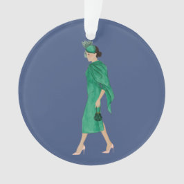 Duchess Meghan Sussex Kerstmis 2020 Ornament