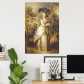 Duchess of Devonshire Gainsborough Dupont Fine Art Poster (Thuiskantoor)