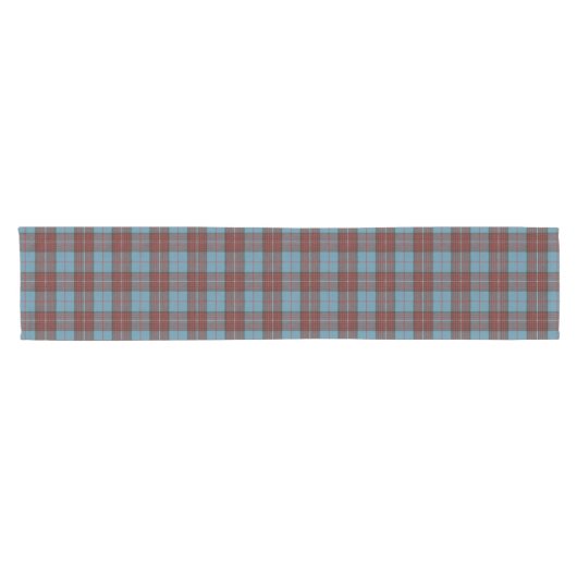 Duchess of Kent Modern Scottish Tartan Korte Tafelloper (Horizontaal)