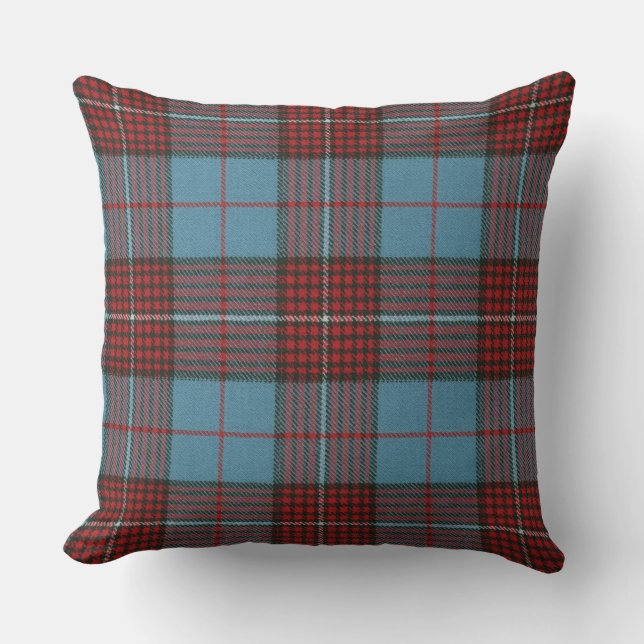 Duchess of Kent Original Tartan Square Kussen (Voorkant)