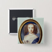 Duchess of Orleans, c.1665 Vierkante Button 5,1 Cm (Voorkant /achterkant)