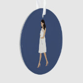 Duchess of Sussex Meghan Markle Kerstmis 2019 Ornament (voorkant)