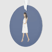 Duchess of Sussex Meghan Markle Kerstmis 2019 Ornament (voorkant)