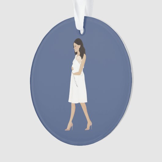 Duchess of Sussex Meghan Markle Kerstmis 2019 Ornament (voorkant)