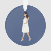 Duchess of Sussex Meghan Markle Kerstmis 2019 Ornament (voorkant)