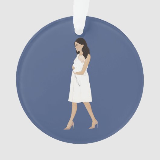 Duchess of Sussex Meghan Markle Kerstmis 2019 Ornament (voorkant)