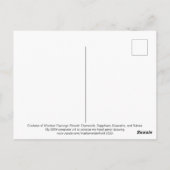 Duchess of Windsor Flamingo Brooch Briefkaart (Achterkant)