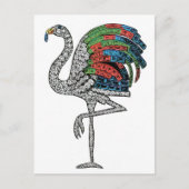 Duchess of Windsor Flamingo Brooch Briefkaart (Voorkant)