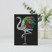 Duchess of Windsor Flamingo Brooch Briefkaart (Staand voorkant)