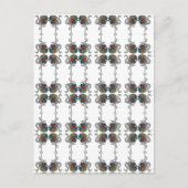 Duchess of Windsor Flamingo Brooch Briefkaart (Voorkant)