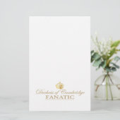 Duchess van Cambridge Fanatic Briefpapier (Staand voorkant)