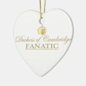 Duchess van Cambridge Fanatic Keramisch Ornament (Links)