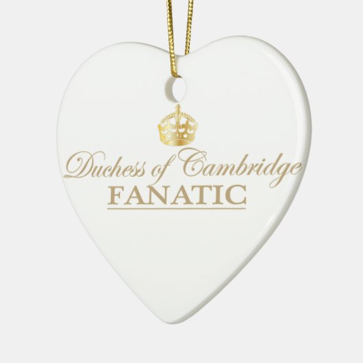 Duchess van Cambridge Fanatic Keramisch Ornament (Links)