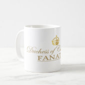 Duchess van Cambridge Fanatic Koffiemok (Voorkant links)