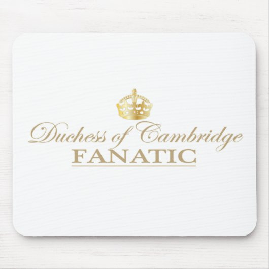 Duchess van Cambridge Fanatic Muismat (Voorkant)