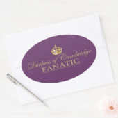Duchess van Cambridge Fanatic Ovale Sticker (Envelop)