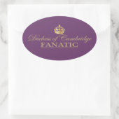 Duchess van Cambridge Fanatic Ovale Sticker (Tas)