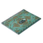 Duchess Victoriaans Cool Monogram Notitieboek (Linkerzijde)