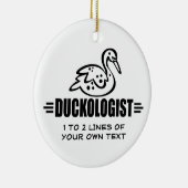 Duck aanpassen keramisch ornament (Rechts)
