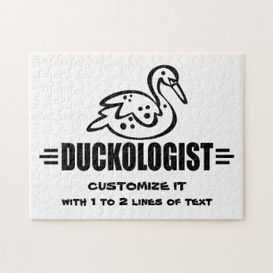 Duck aanpassen legpuzzel