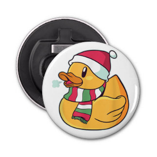 Duck Accessoires Creative Cartoon Cadeaus Button Flesopener