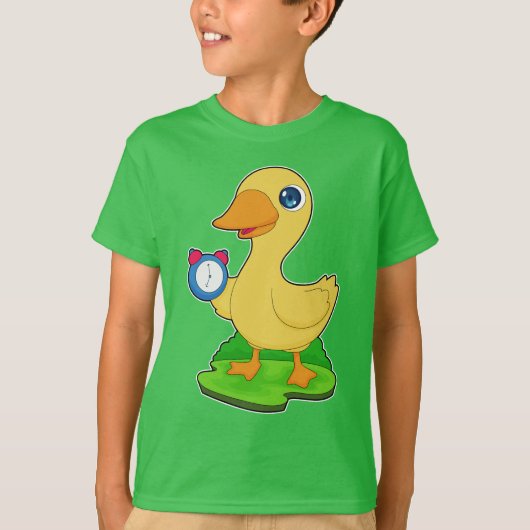 Duck Alarmklok T-shirt (Voorkant)