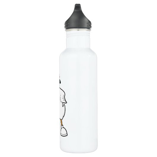 Duck als ambachtsman met tool & Pet Waterfles (Rechts)