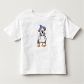 Duck als heks met Pet Kinder Shirts (Voorkant)