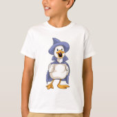 Duck als heks met Pet T-shirt (Voorkant)