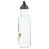 Duck als piloot met Pet & Goggles Waterfles (Rechts)