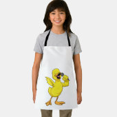 Duck als Singer met Microfoon Schort (Insitu)