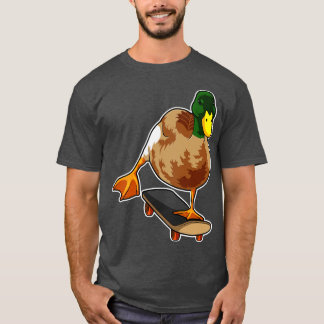 Duck als Skater met Skateboard 1 T-shirt