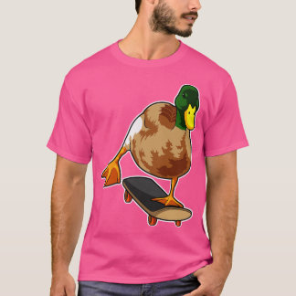 Duck als Skater met Skateboard 1 T-shirt