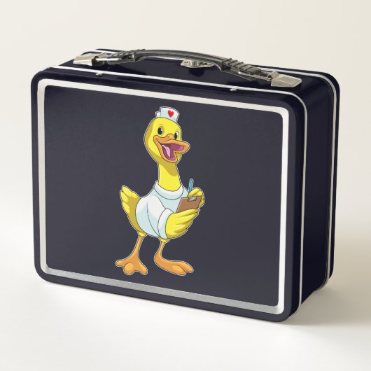 Duck als verpleegster met hart (Achterkant)