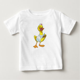 Duck als verpleegster met hart
