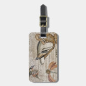 Duck and bird, Nile mosaic, House of the Faun Bagagelabel (Voorkant verticaal)