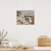Duck and bird, Nile mosaic, House of the Faun Poster (Keuken)