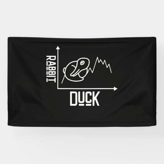 Duck And Rabbit Graph Mathematic Spandoek (Horizontaal)