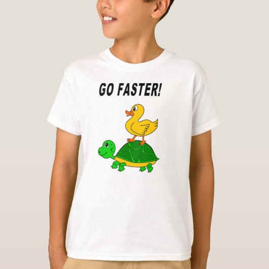 Duck and Turtle T-shirt (Voorkant)