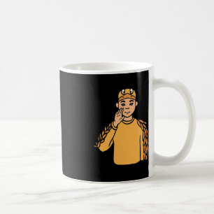 Duck Animal ASL Handgebaar Doof Gehoorverlies AWA Koffiemok