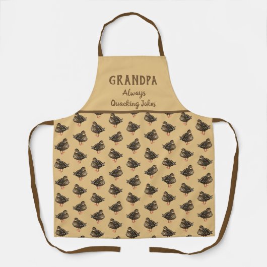 Duck Apron Schort (Voorkant)