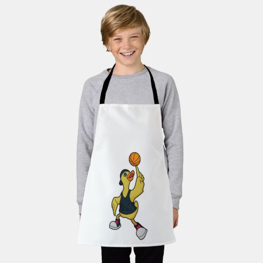 Duck as Baskeball player with Basketball Schort (Gedragen)