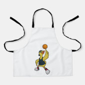 Duck as Baskeball player with Basketball Schort (Voorkant)
