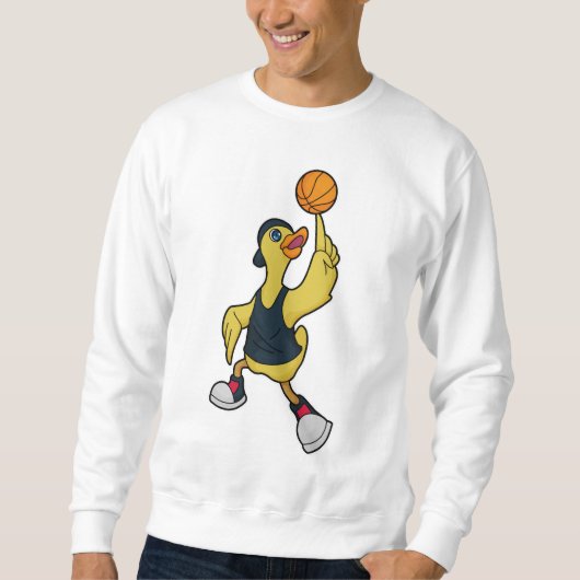 Duck as Baskeball player with Basketball Trui (Voorkant)